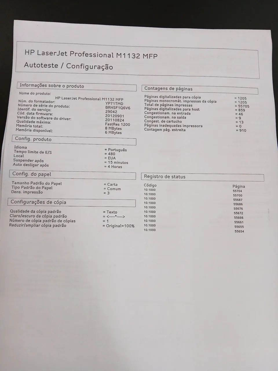Impressora HP 1132mfp - Foto 4