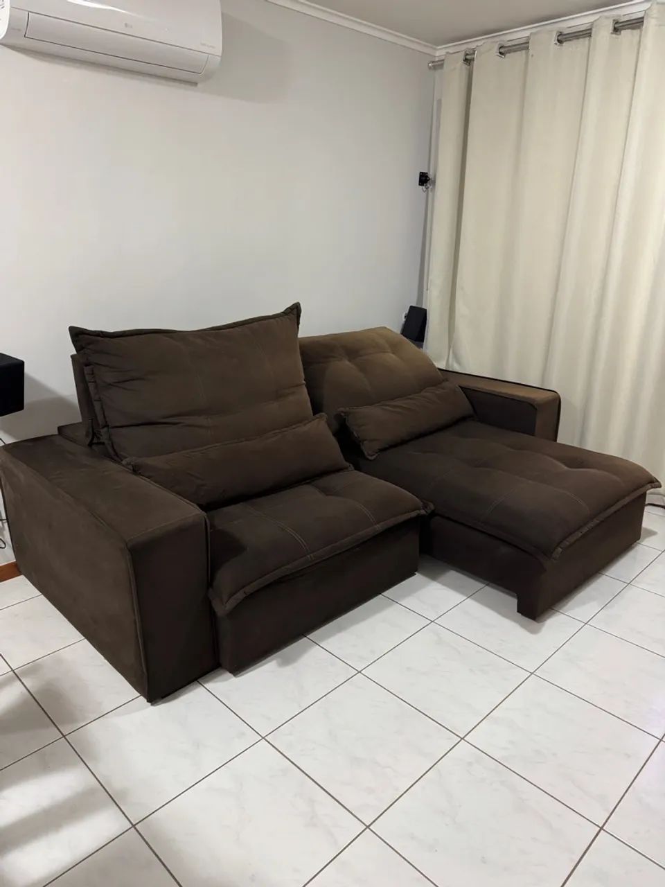 Sofá sala cinema 2,5m  - Foto 2