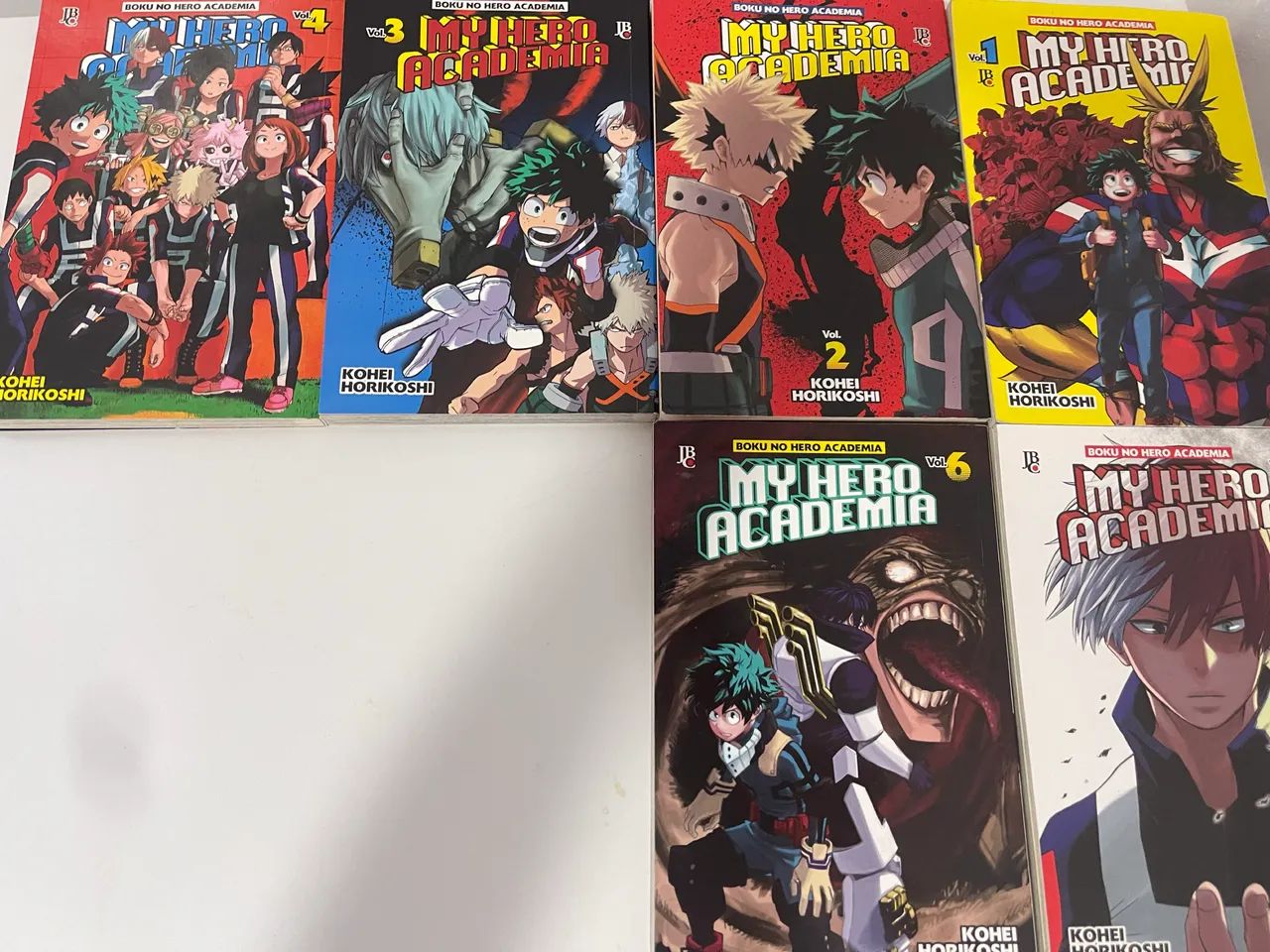 Mangás boku no hero 1-6 - Foto 2