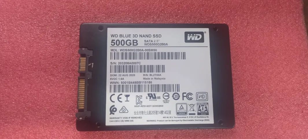 SSD WD Blue 500GB  - Foto 2
