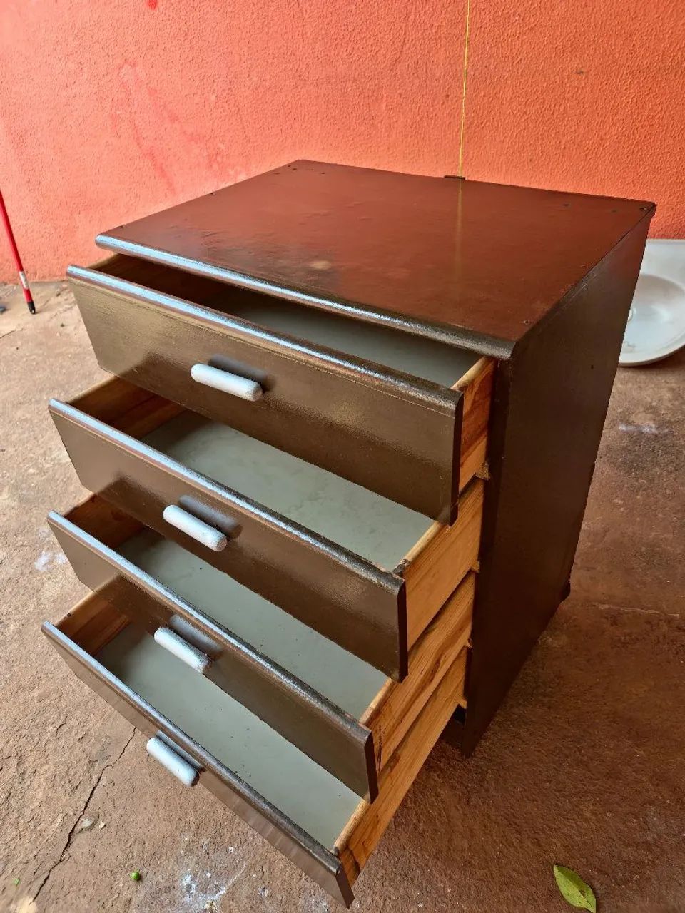 Comoda de madeira só 280 reais - Foto 2