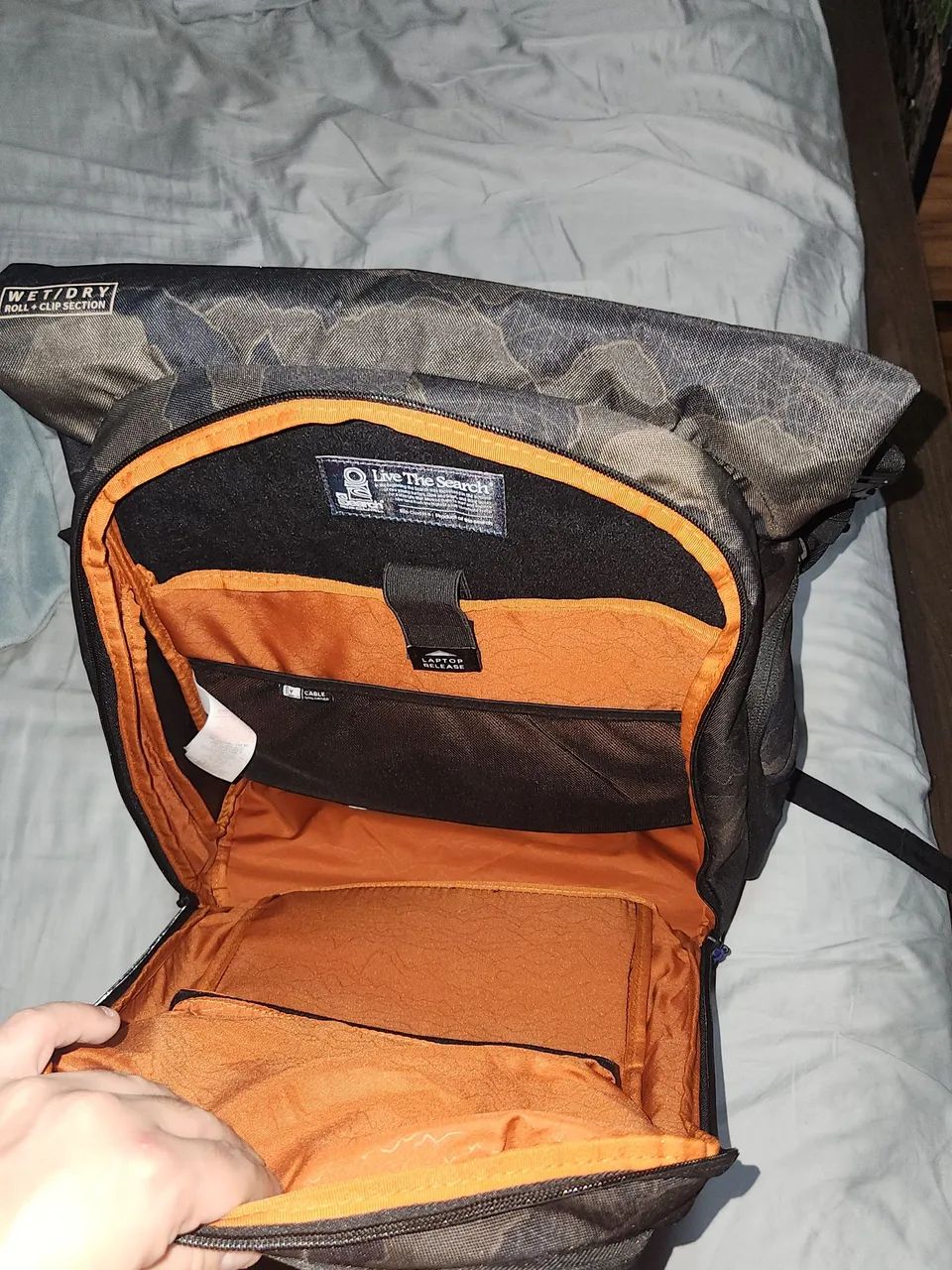 .Mochila Rip Curl F-Light Camuflada 45L - Foto 4