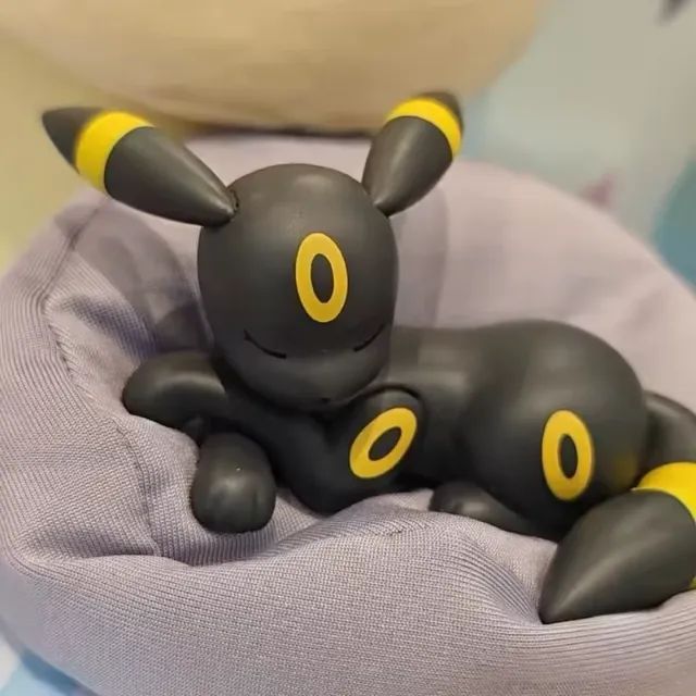Blind Box Pokemon Eevee Evoluções Sleeping Caixa Cega Figure - Foto 5