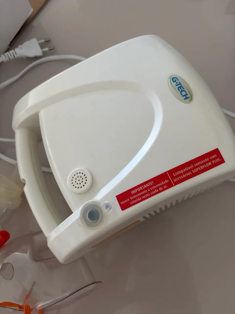 Inalador e Nebulizador G TECH