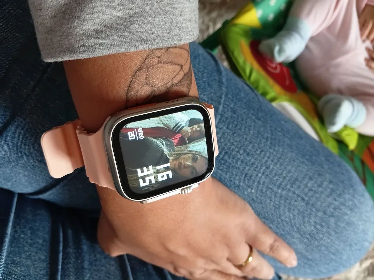 Vendo relogio smartwatch IWO W68 Ultra Max   - Foto 2