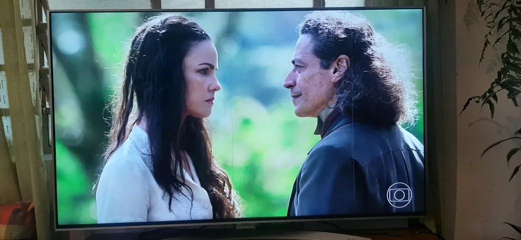 smart lg 4k de 55pol. completa funciona perfeita ( minimo detale ) - Foto 4
