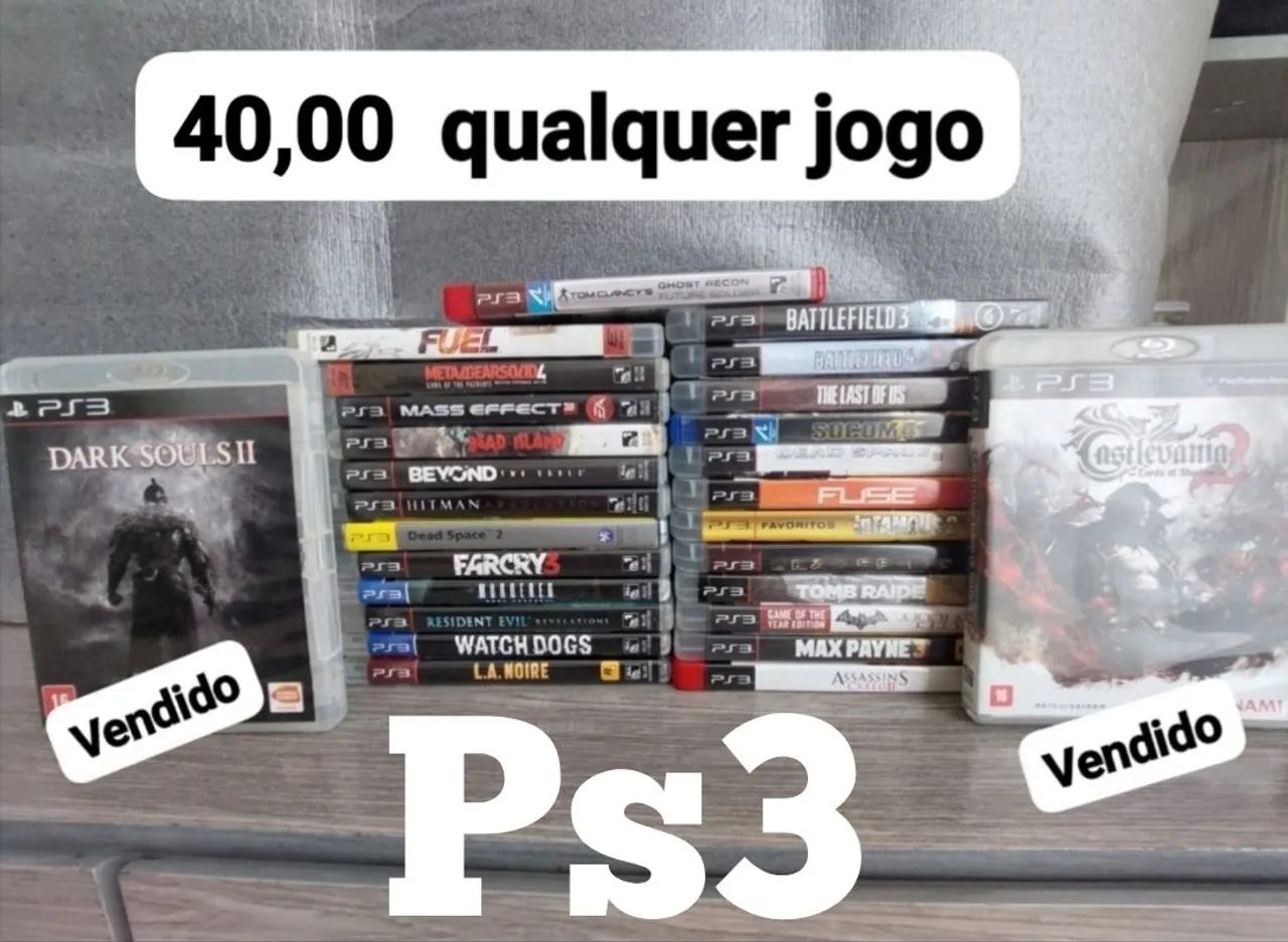 JOGOS PS3 EM ÓTIMO ESTADO 