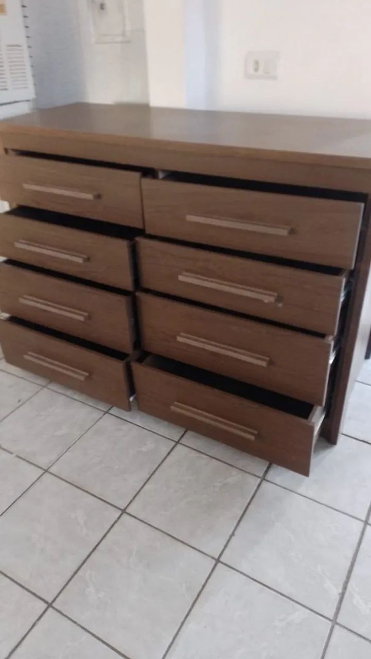Cômoda MDF Mogno  - Foto 5