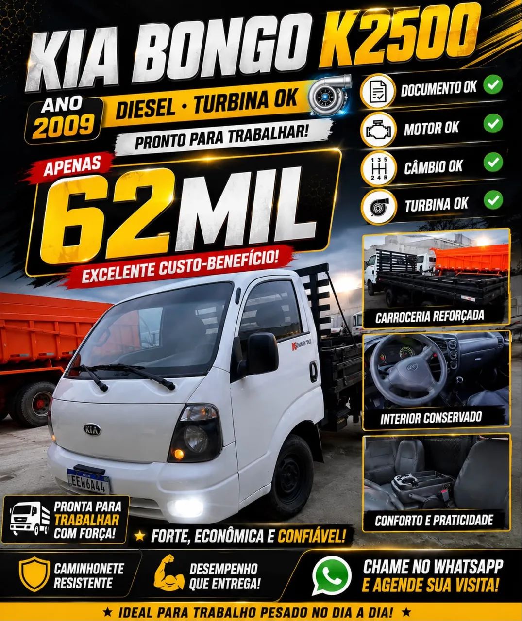 Kia Bongo K2500 - Foto 2