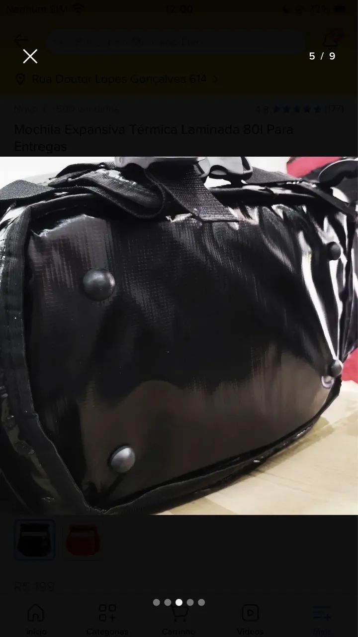 BAG TÉRMICA 80L - GRANDE CAPACIDADE - Foto 5
