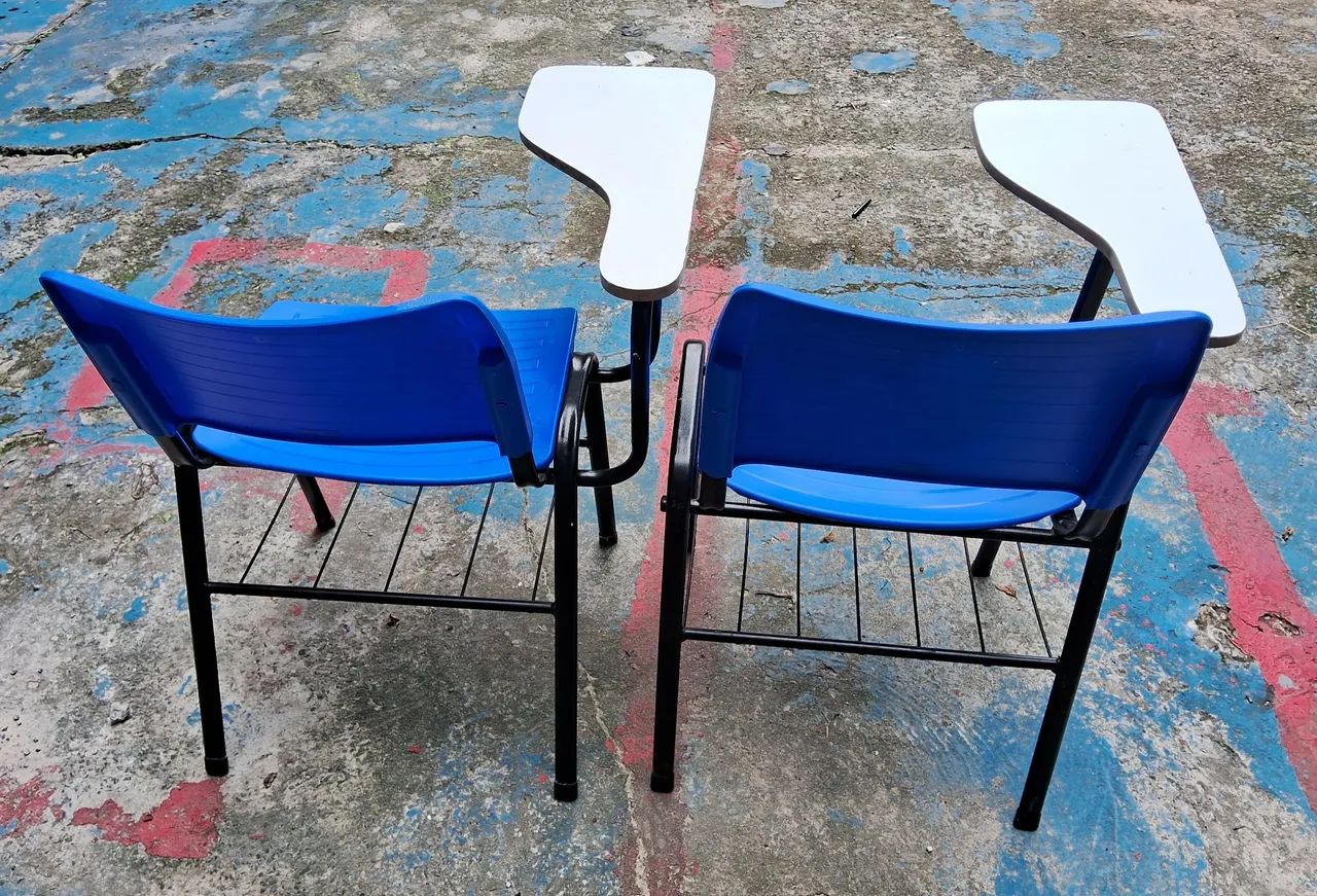 Cadeira Escolar com braço - Foto 3