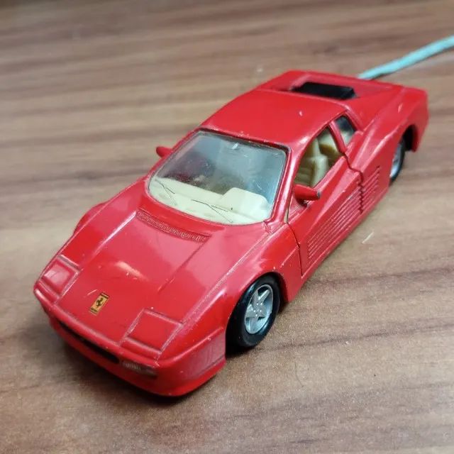 Miniatura Ferrari 512 TR Maisto Shell Escala 1/39 - Foto 3