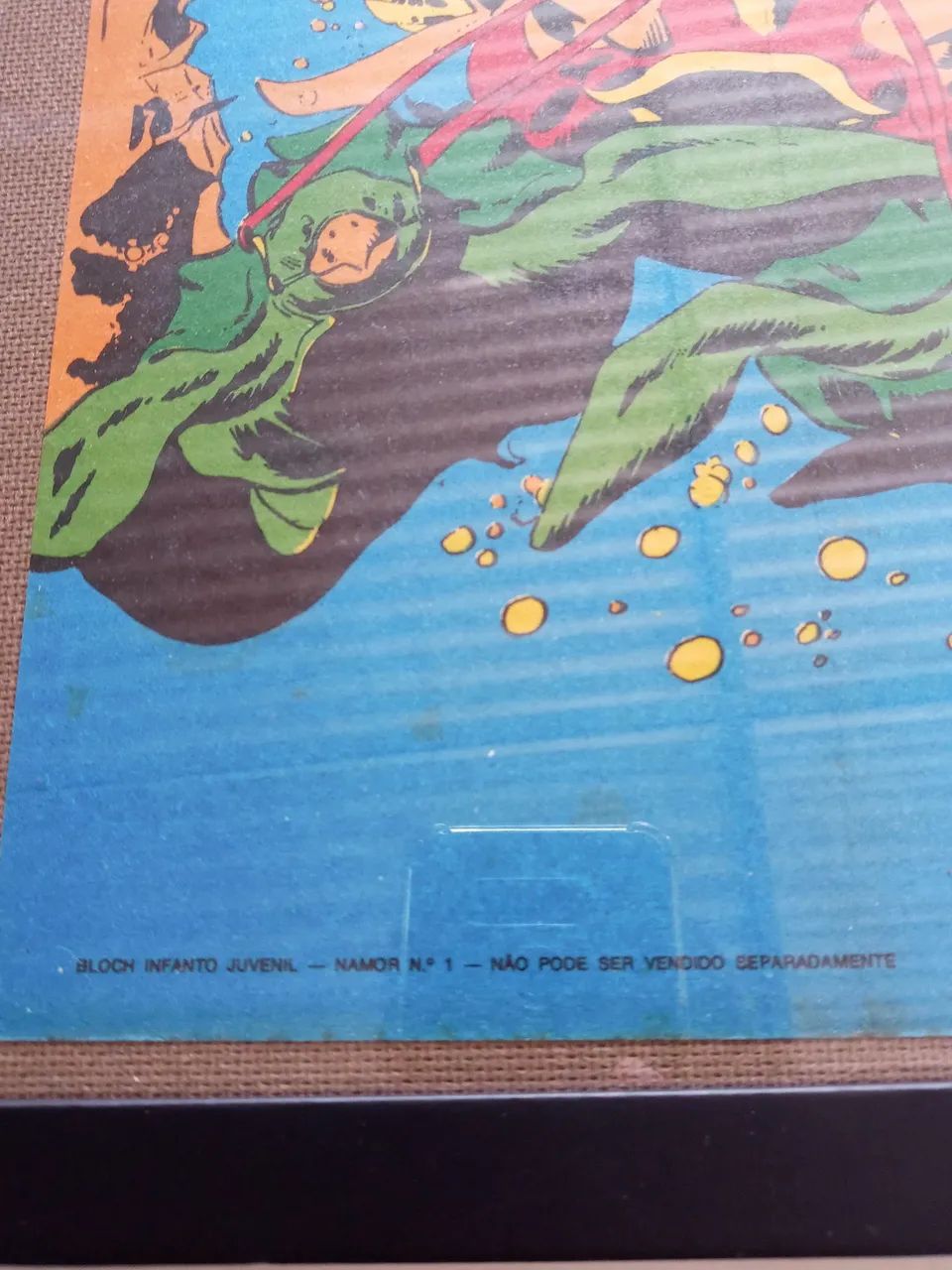Raro Poster do Namor da editora Bloch - Foto 3