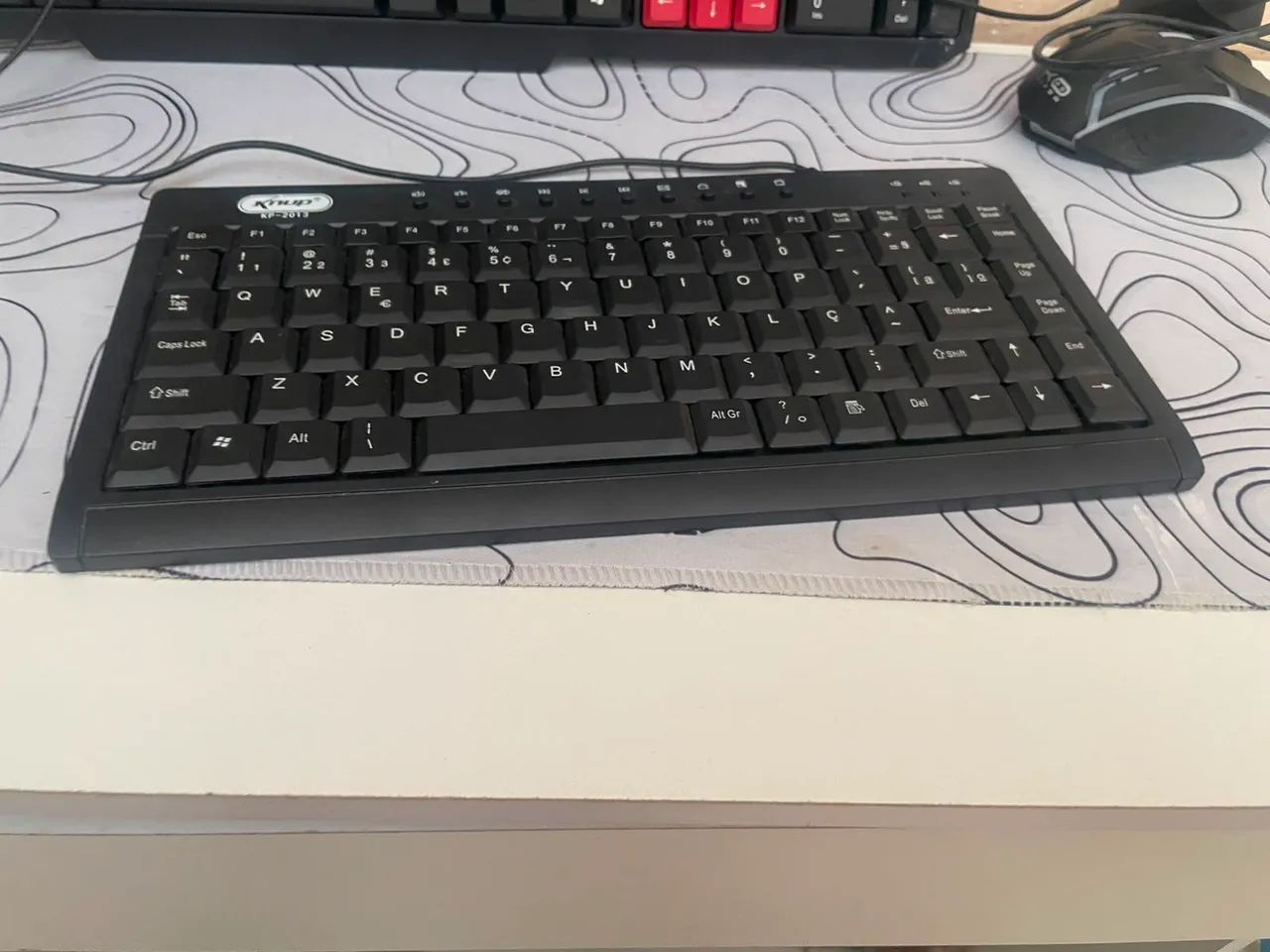 Teclado de trabalho 