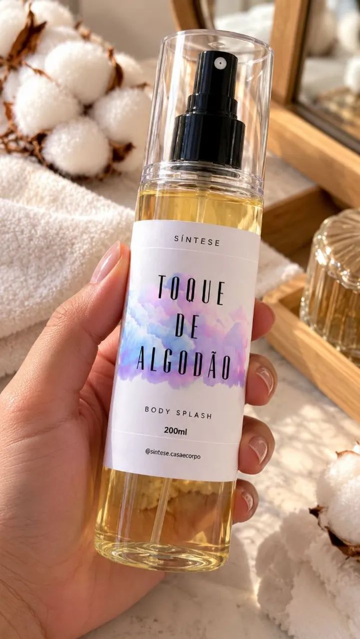 BODY SPLASH TOQUE DE ALGODÃO 200ML - Foto 2