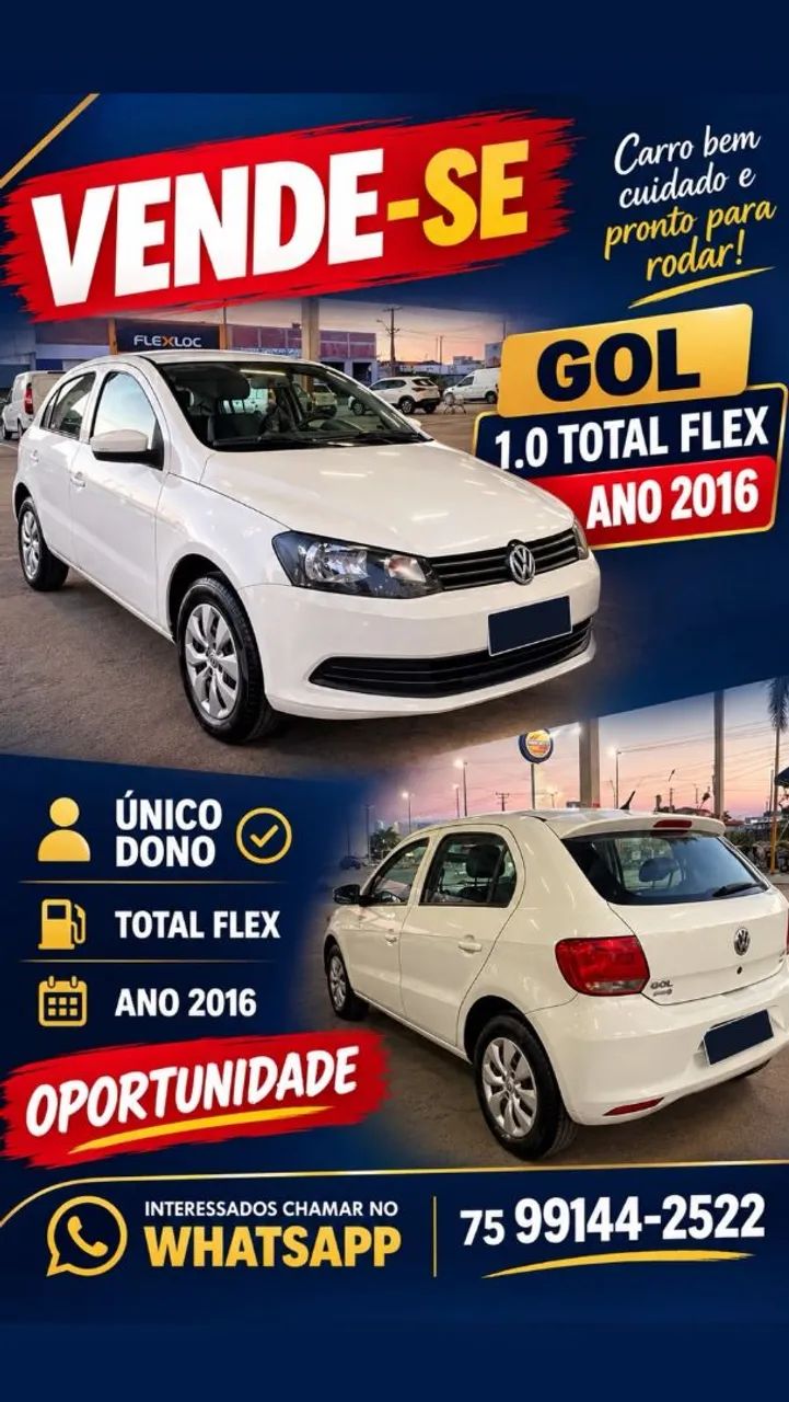 Volkswagen Gol GOL SPECIAL 1.0 TOTAL FLEX 8V 5P 2016