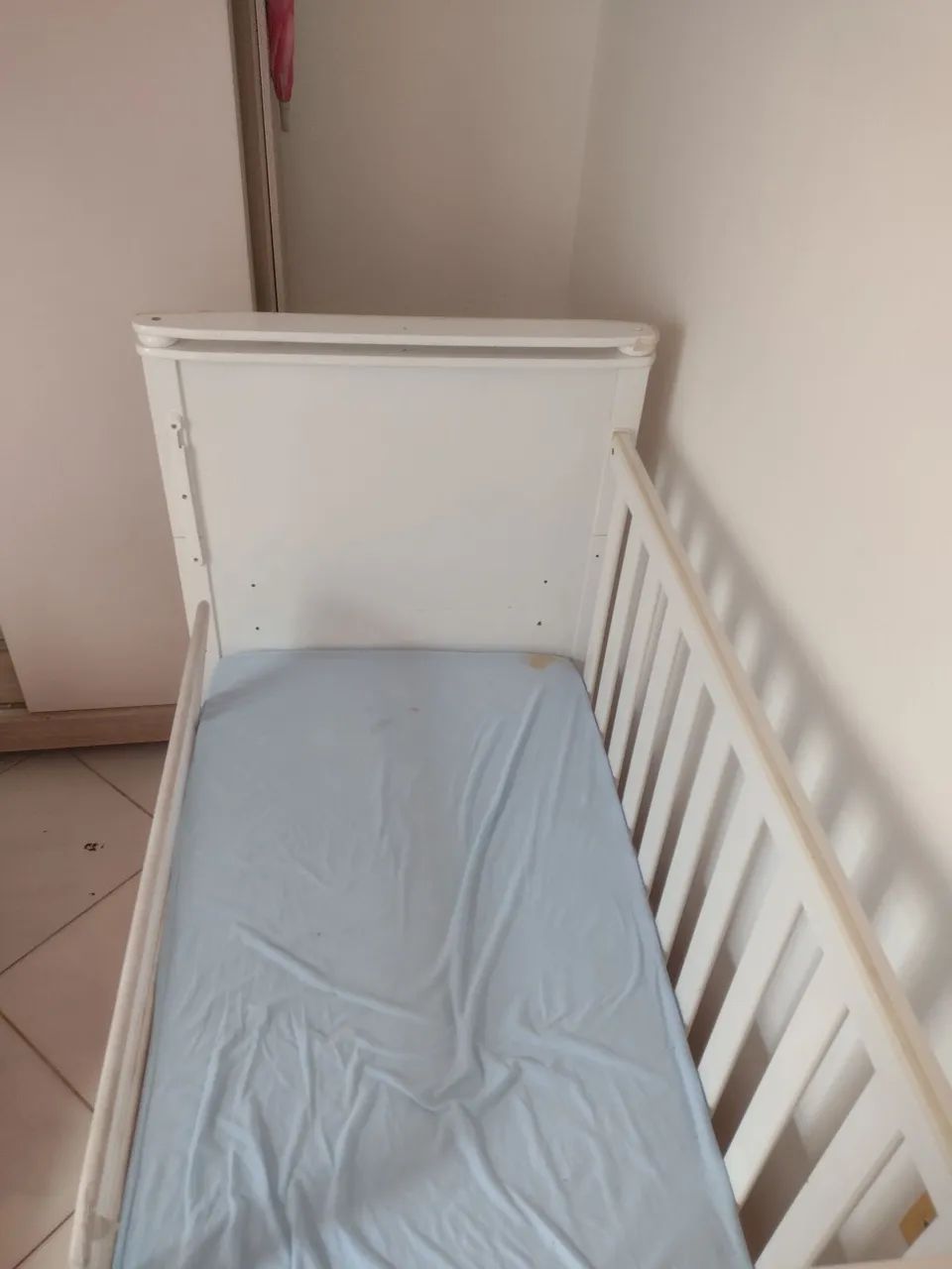 Berço americano, colchão e dossel  - Foto 2