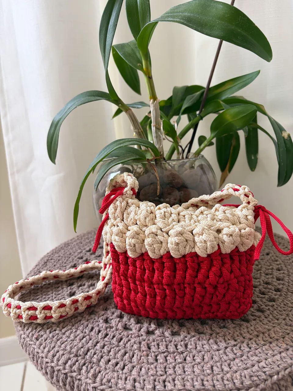 Bolsa de crochê infantil  - Foto 3