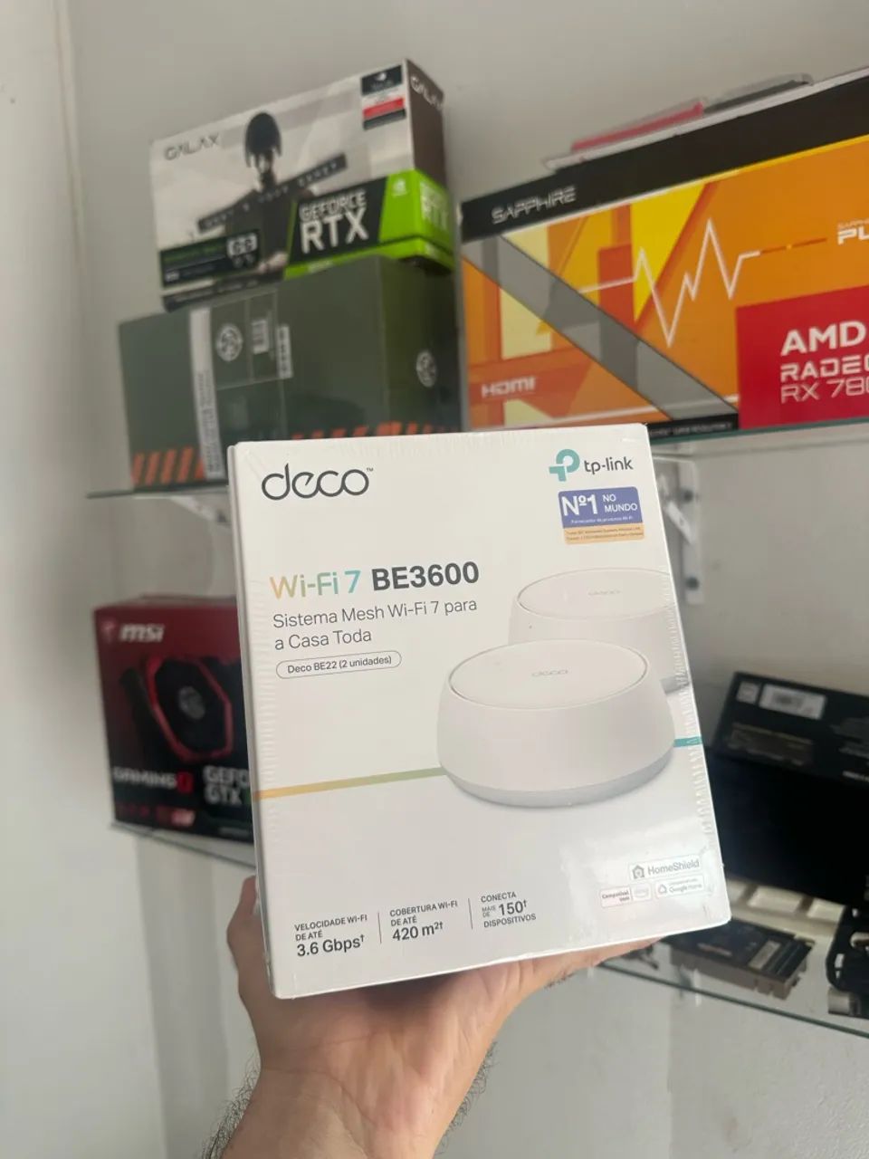 Roteador Deco wifi 7 lacrado 