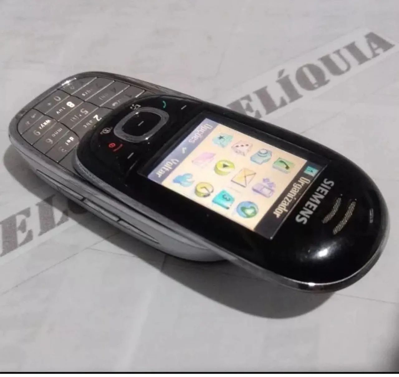 Siemens SL75 celular antigo RELIQUIA modelo RARO 