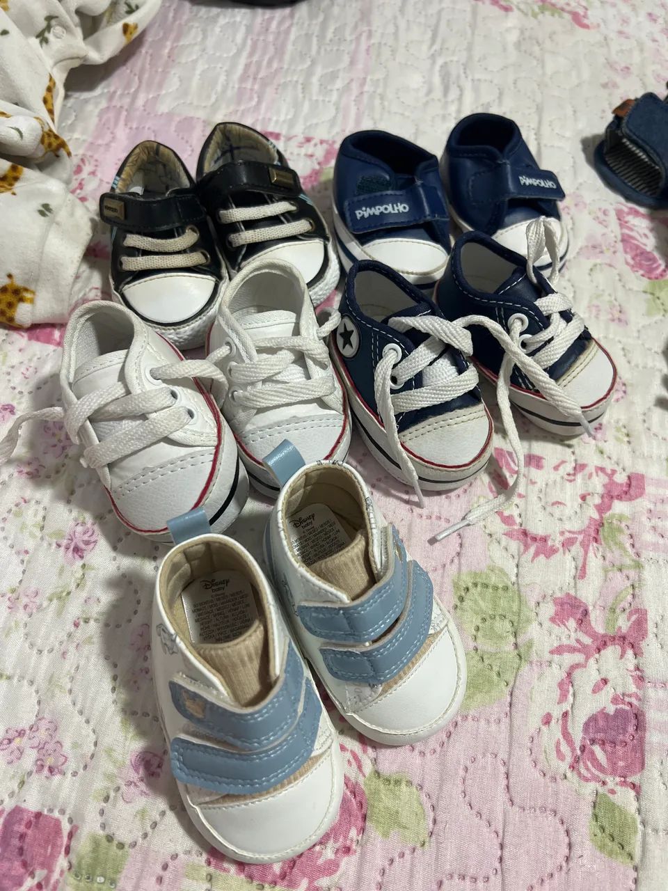 Tênis de 0 a 3 meses 
