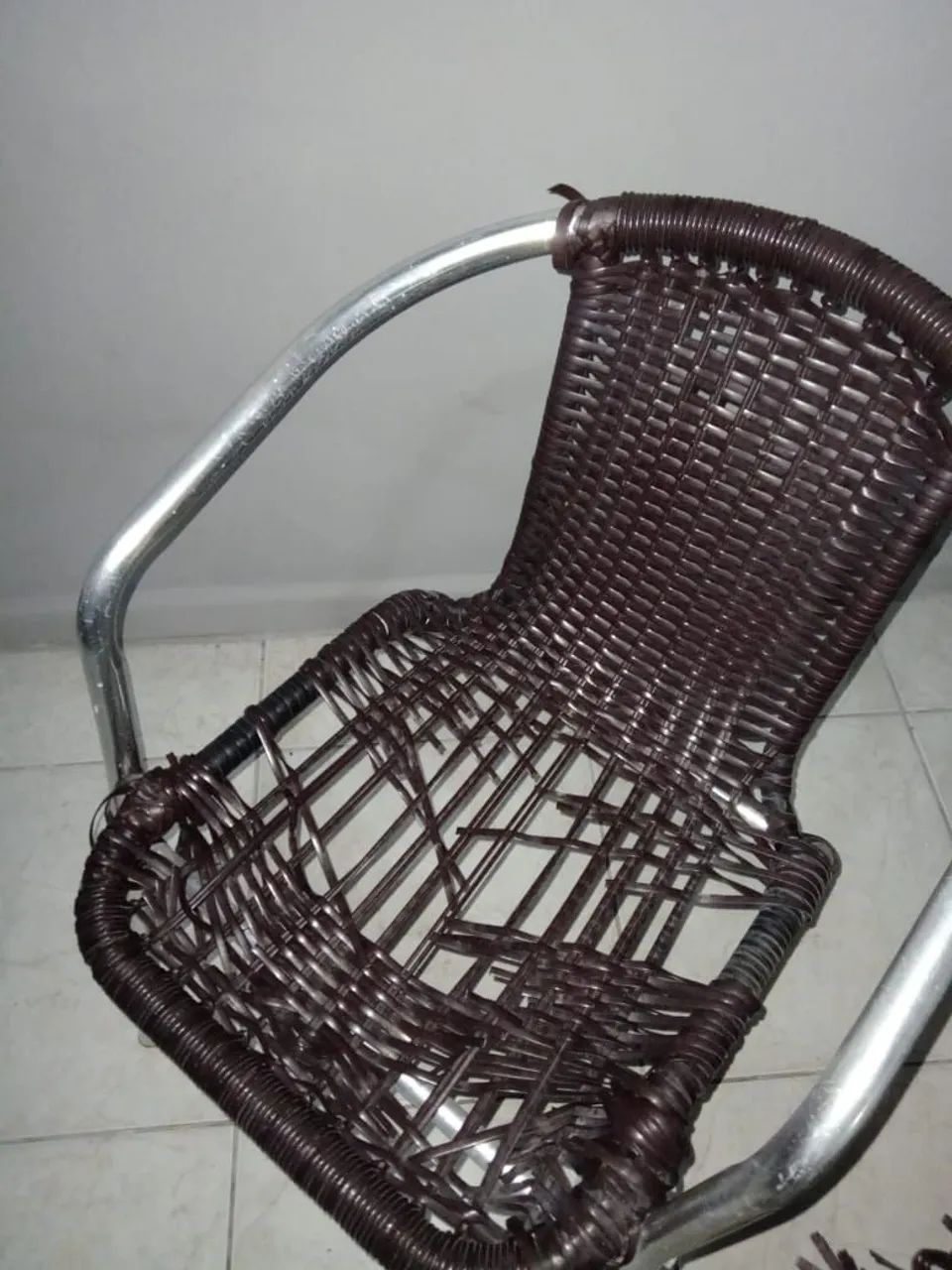 Cadeiras de Pátio com vime - Foto 2