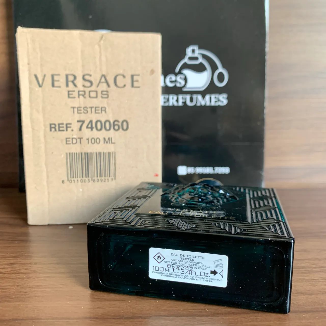 Versace Eros Eau de Toilette 100ml - Tester Novo - Foto 2