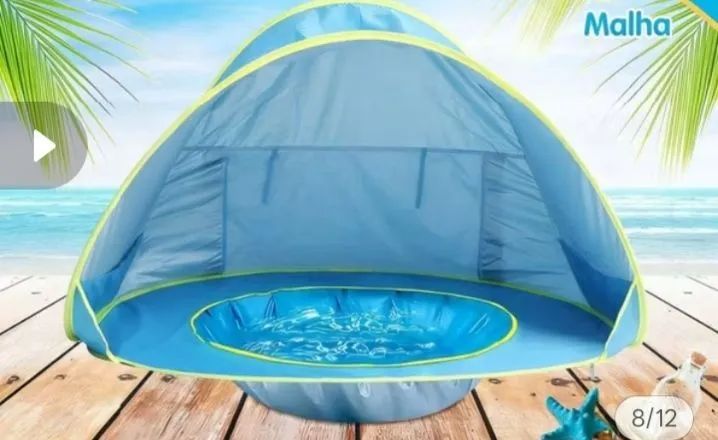 Barraca com piscina infantil  - Foto 2