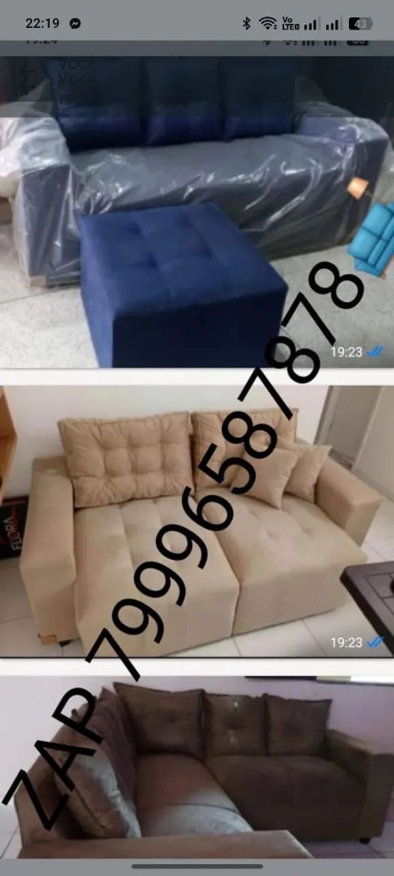 , sofá de canto, sofá cama , sofá L, conjunto de sofá  - Foto 4