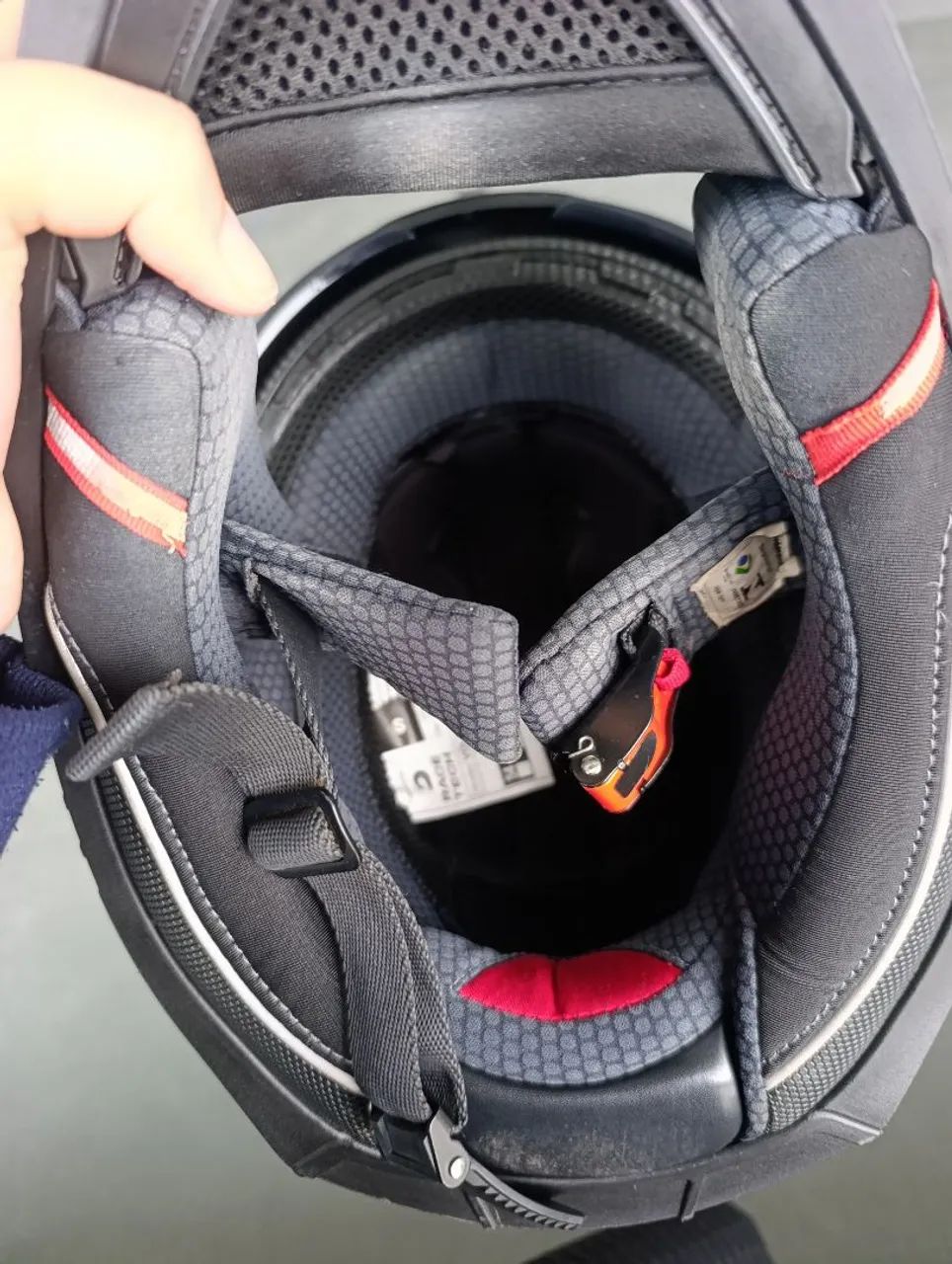Capacete Race tech usado ? - Foto 5