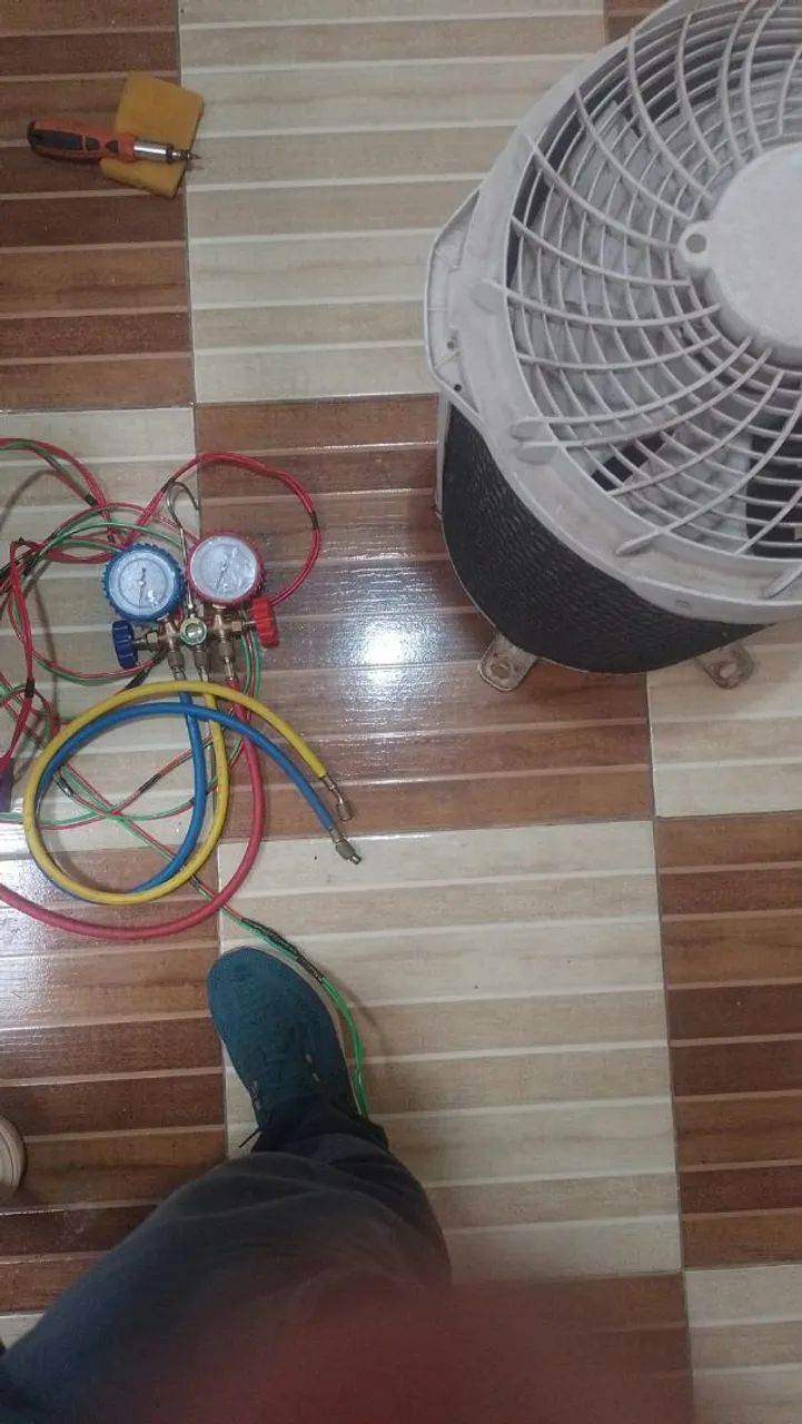 Instalação de ar-condicionado