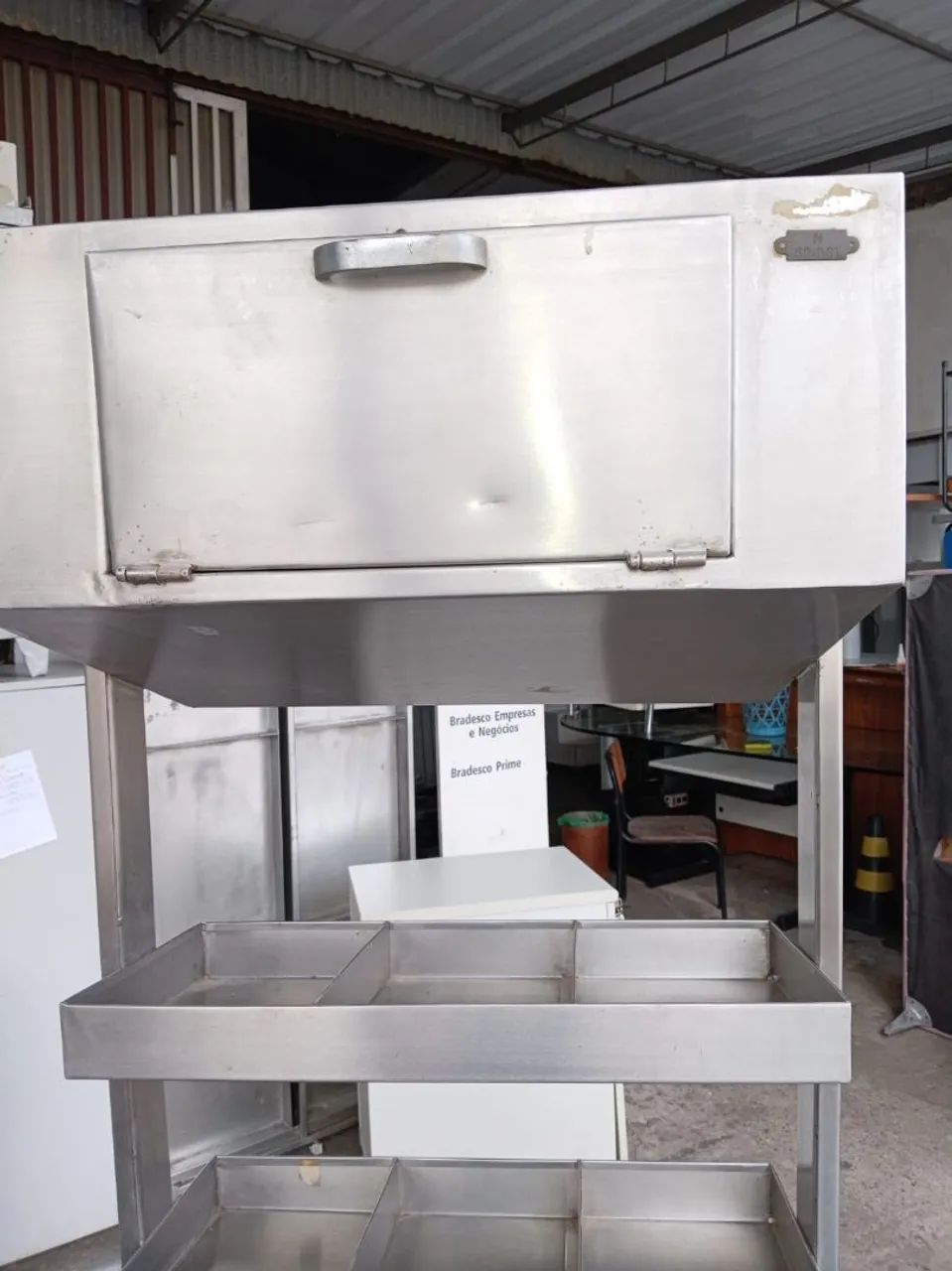 Tabuleiro Inox Para Talheres Pratos Etc. - Foto 4