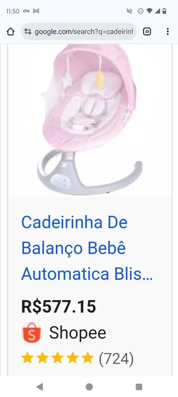 Cadeirinha de bebe 