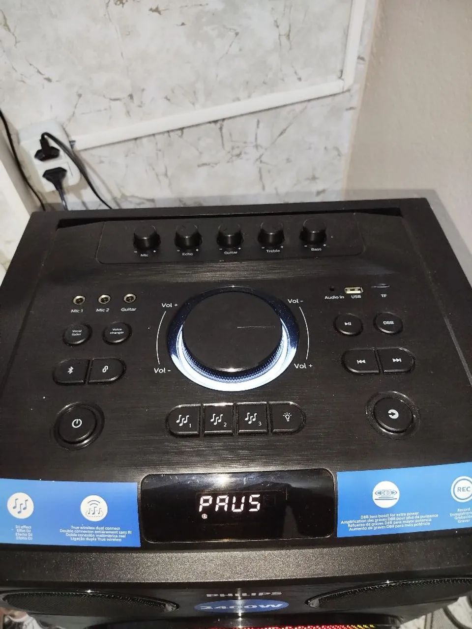 Caixa de som Philips 2400w - Foto 4