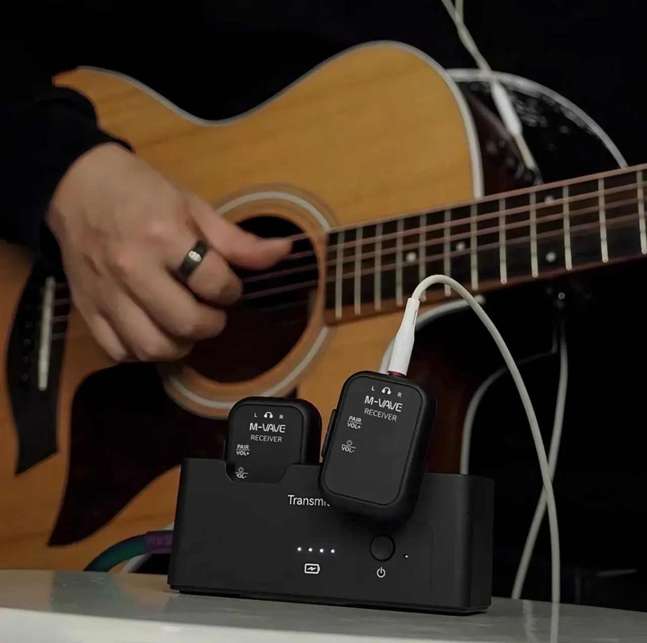 Transmissor Sem Fio M-Vave WP-12 Liberdade Total no Palco - Foto 3