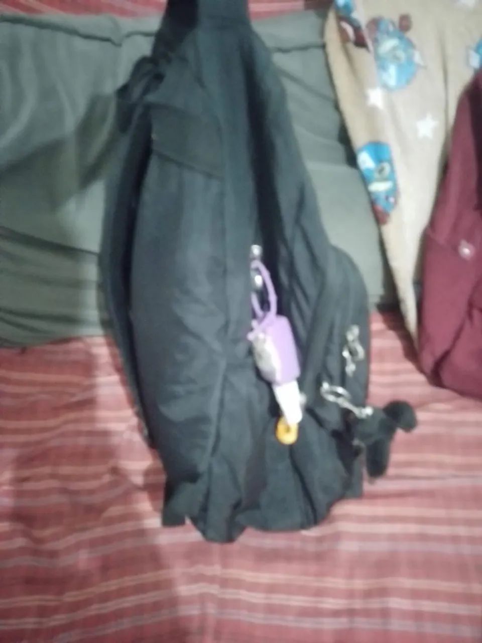 Mochila, estilo Kipling semi nova  - Foto 3