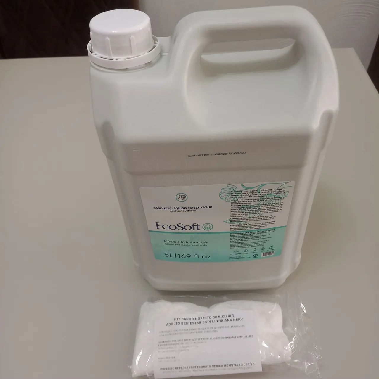 Sabonete líquido sem enxágue Ecosoft 