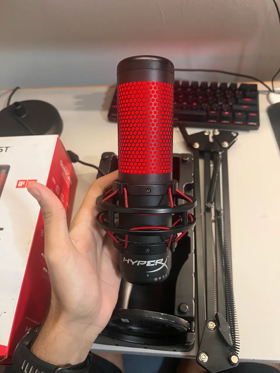 Microfone hyperx quadcast  - Foto 3