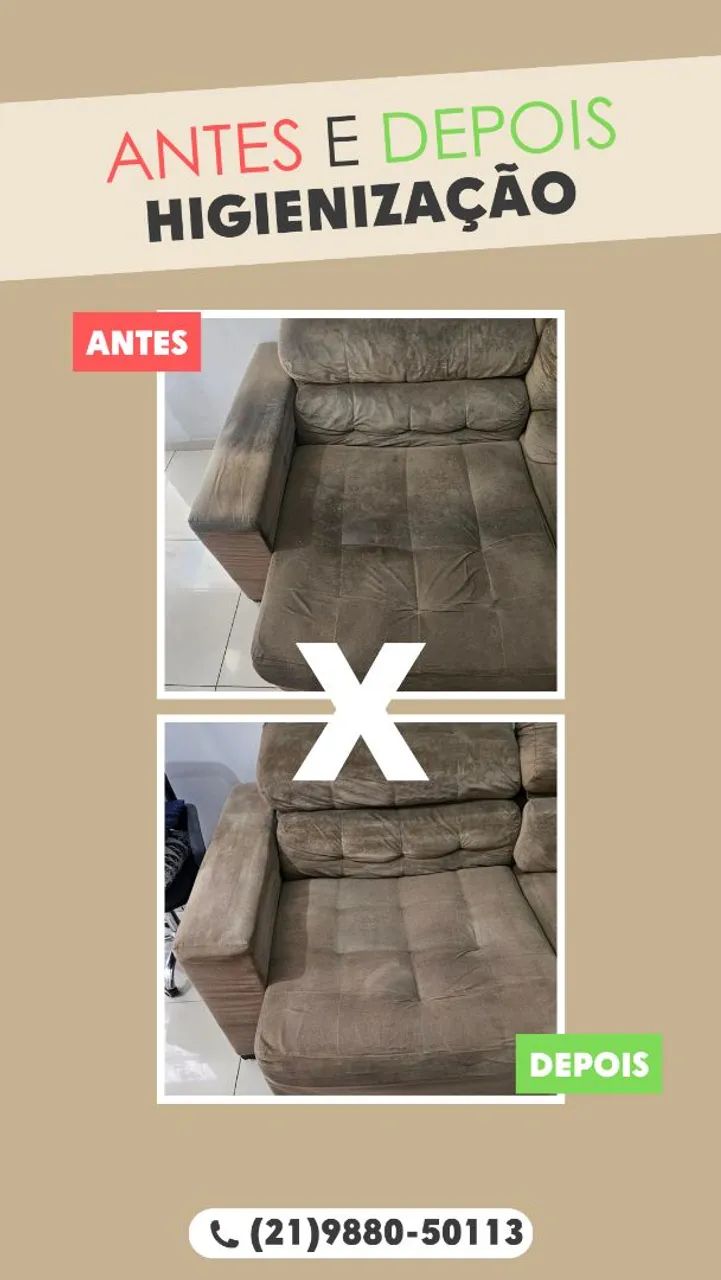 Limpeza de sofa - Limpeza estofado - Foto 2