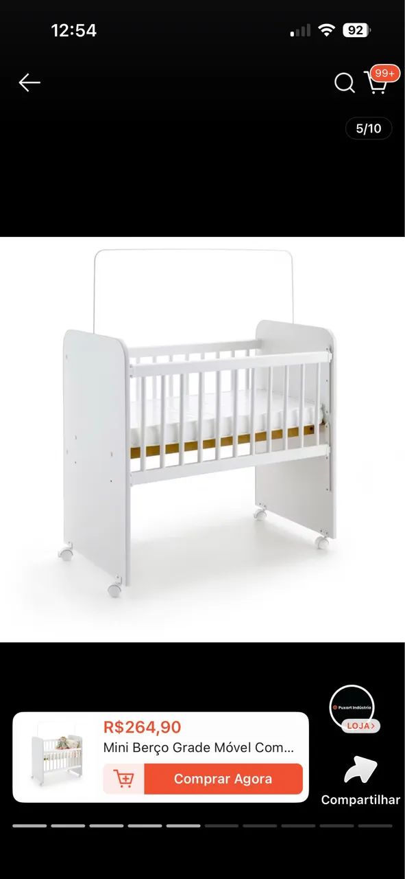 Mini berço  - Foto 3