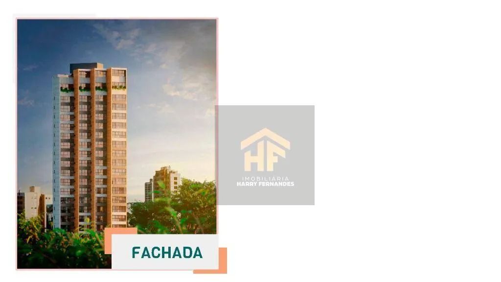 Flat de Lançamento com 1 quarto, localizado em Casa Amarela, Recife - Pernambuco. - Foto 3