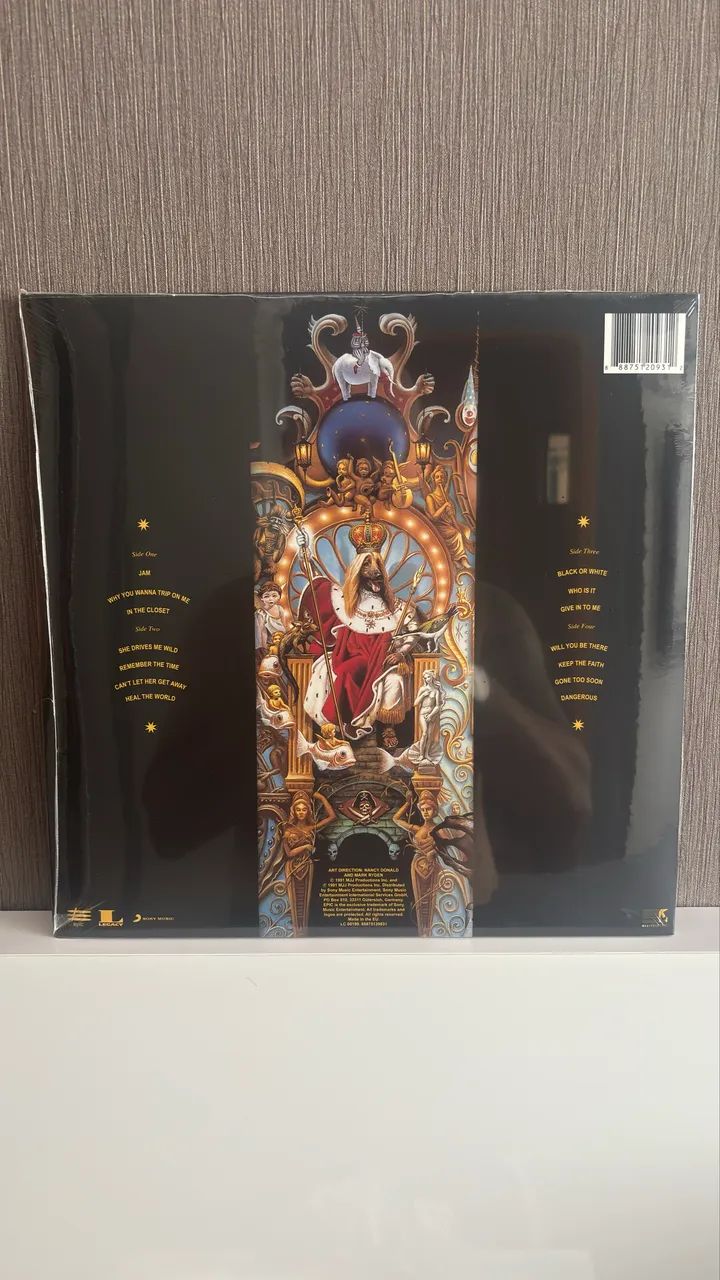 LP / VINIL | MICHAEL JACKSON - DANGEROUS - DUPLO - Foto 2