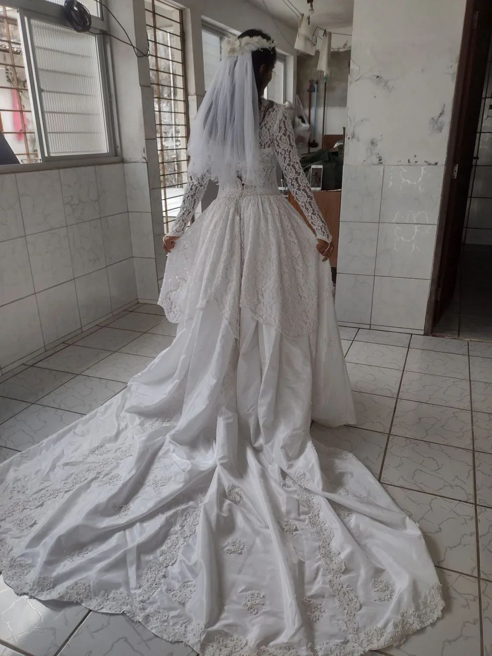 Vestido de noiva completo - Foto 3