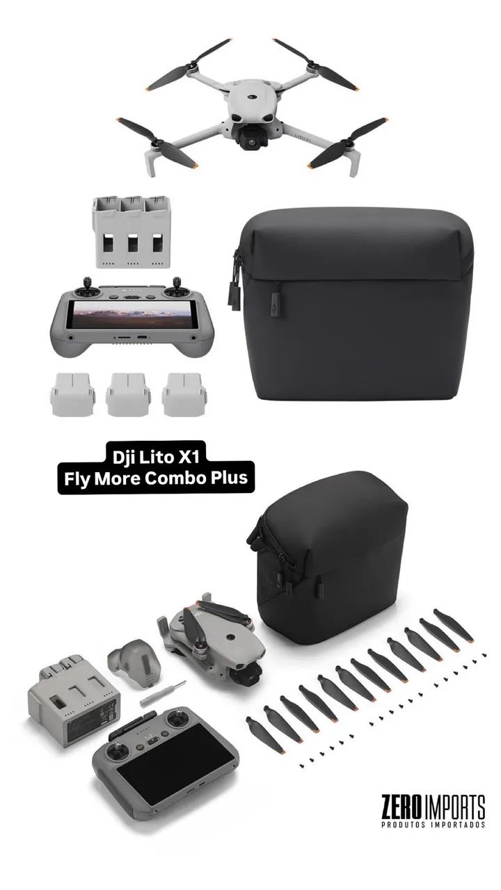 Drone Dji Lito X1 Fly More Combo Plus (Lacrado) - Foto 2