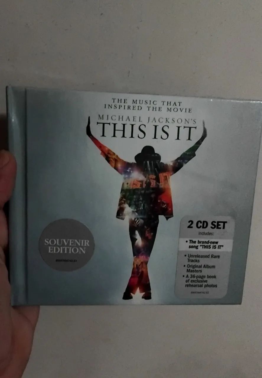 Michael Jackson cd "This is it"(Duplo lacrado)