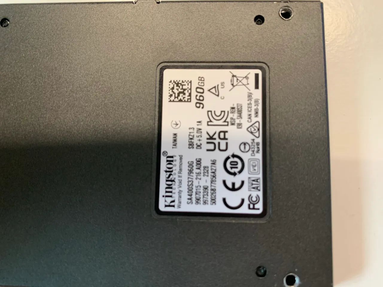 Ssd 960GB kingston sata - Foto 2