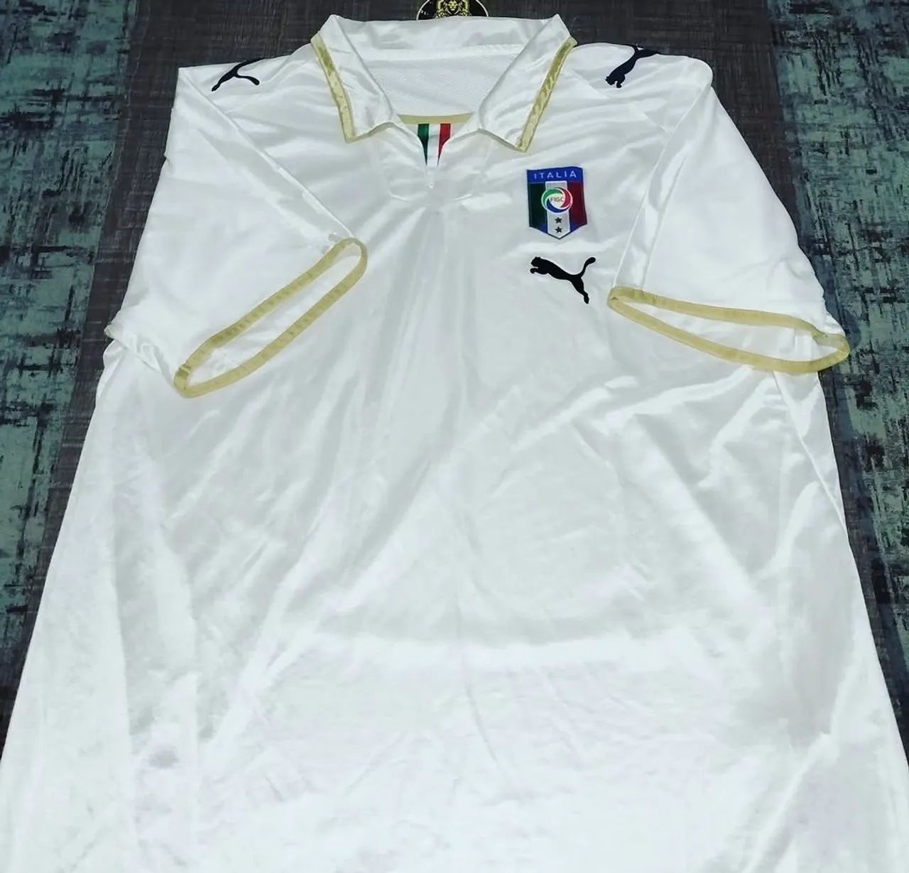 CAMISA ITÁLIA 2008/2009 PUMA - Foto 2