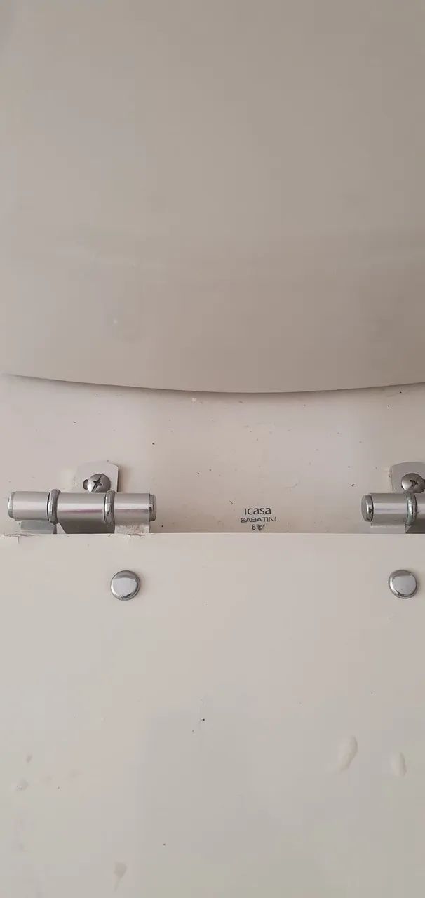 Vaso sanitario completo com tampa icasa