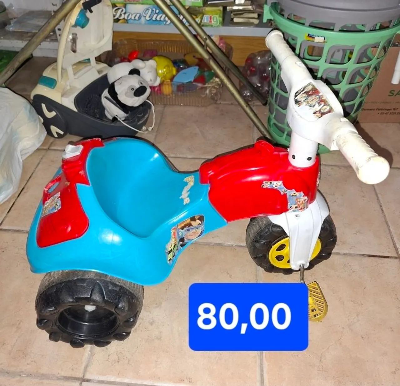 Triciclo infantil 