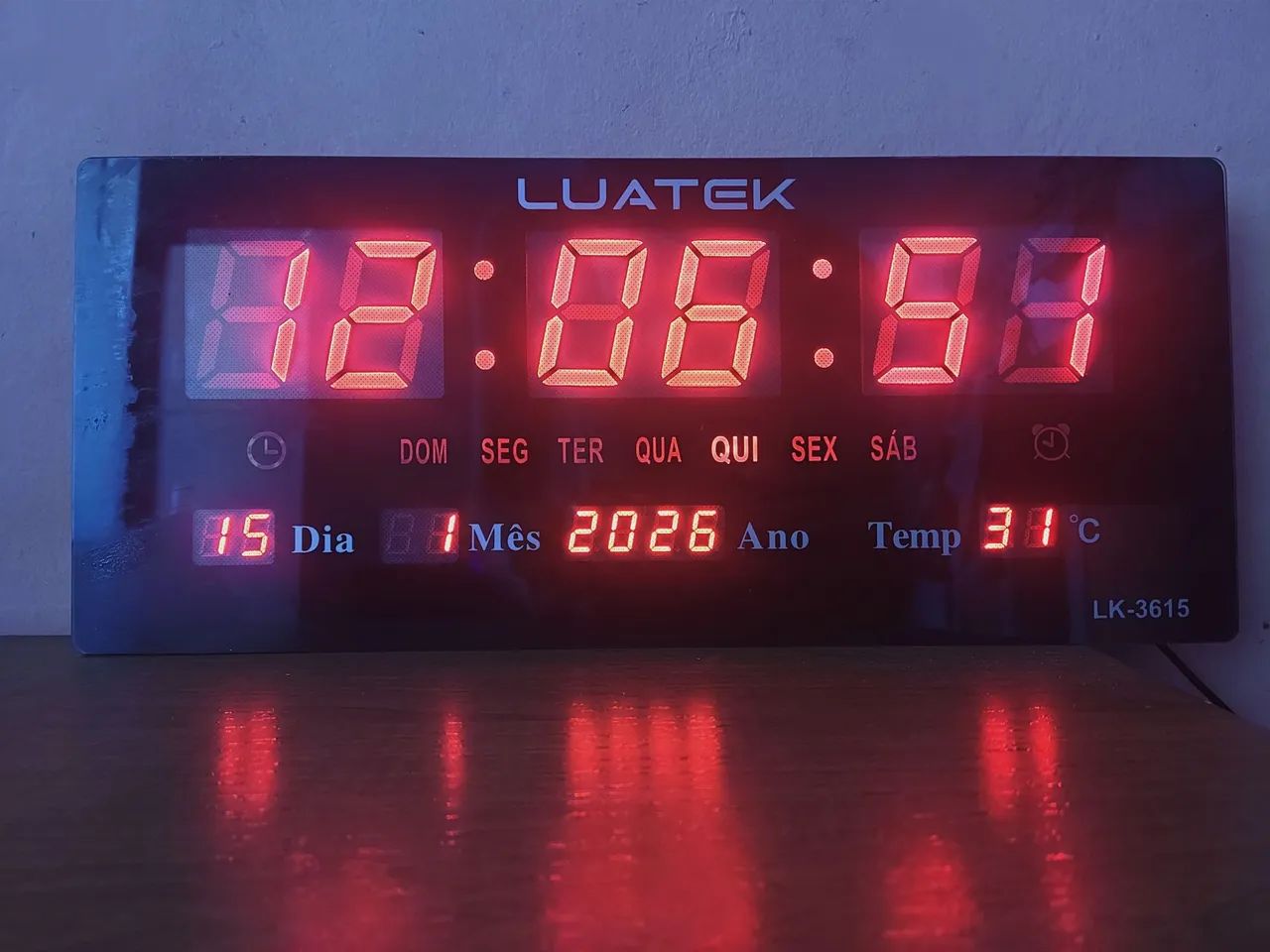 Relógio Digital de Parede  - Foto 3